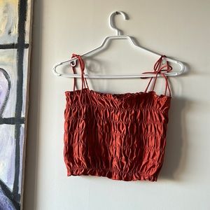 Urban Outfitters Ruched Tank Top